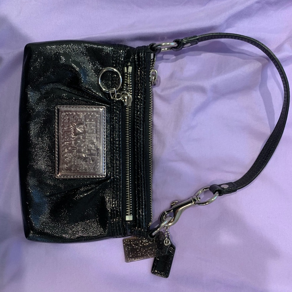 black coach purse